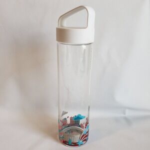 STARBUCKS Washington D. C. 2015 You Are Here Glass Water Bottle Tumbler